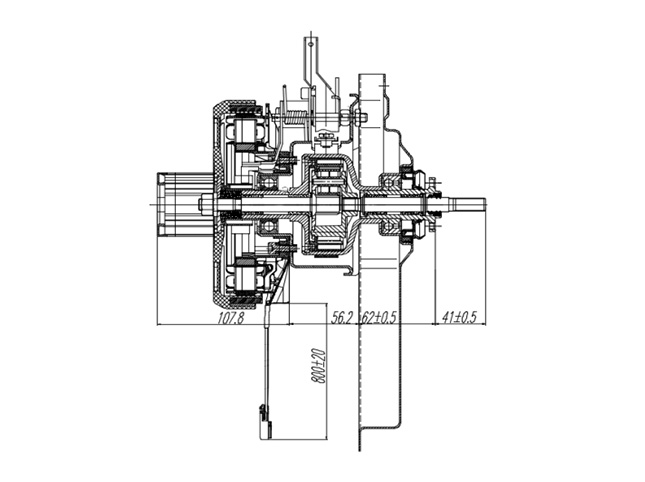 bicycle motor clutch